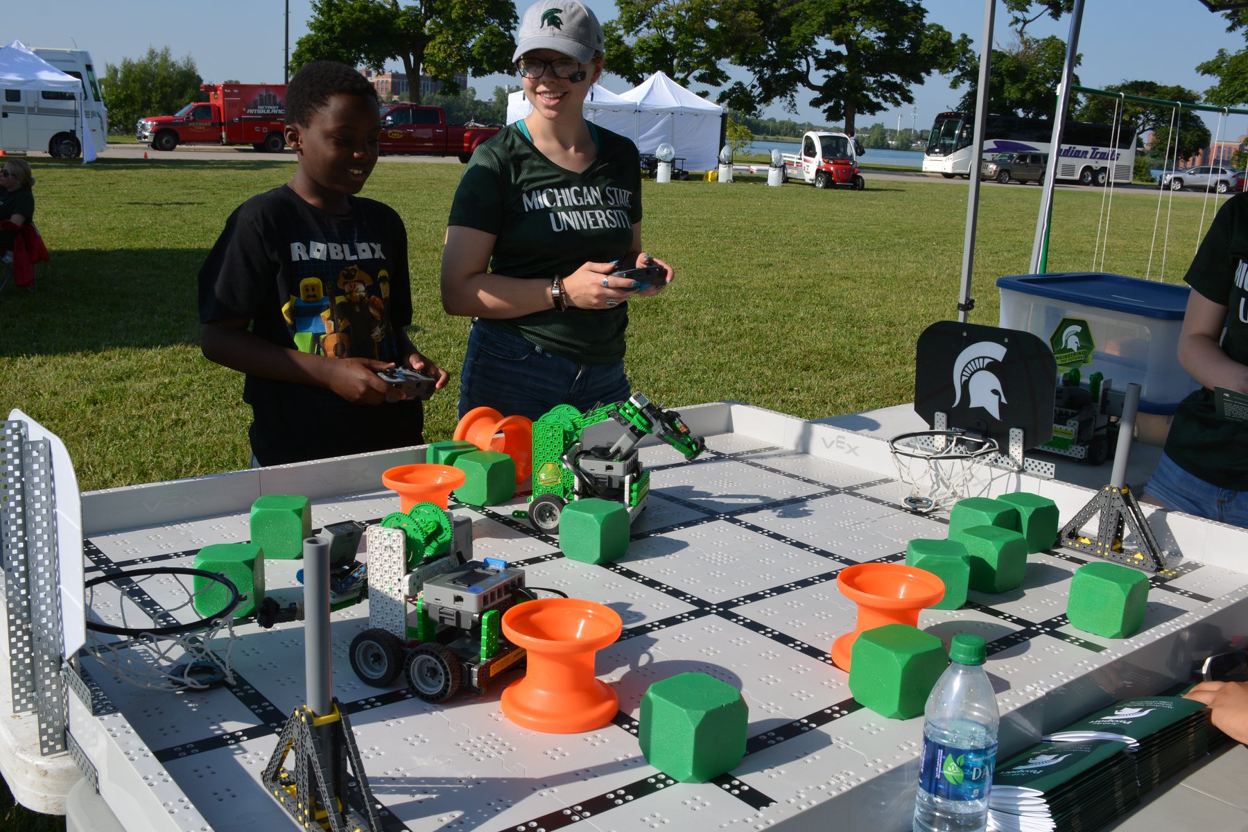 Youth robotics activity